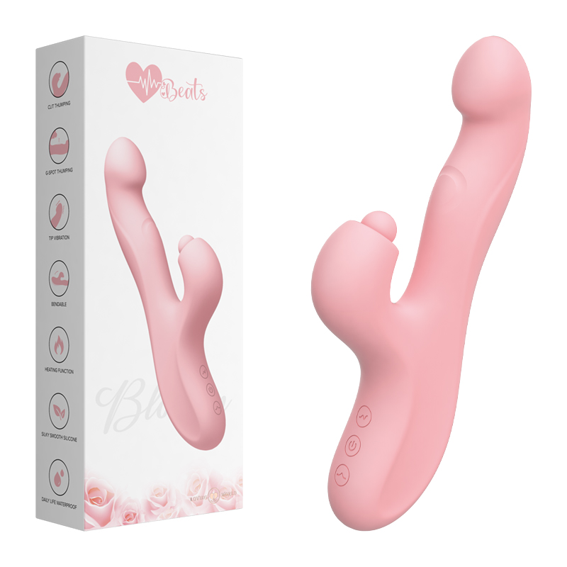 Clitoral and G-Spot Thumping Rabbit Vibrator