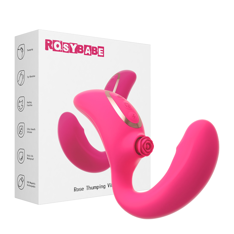 Rose Thumping Vibrator