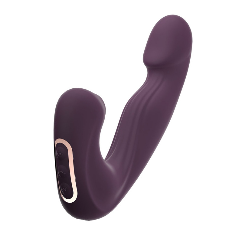 SUCTUS et Thumping Silicone Vibrator